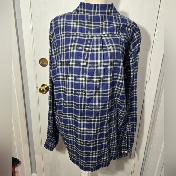Peter Millar Plaid Button Up 100% Cotton Shirt Sz Xl - Picture 3 of 6